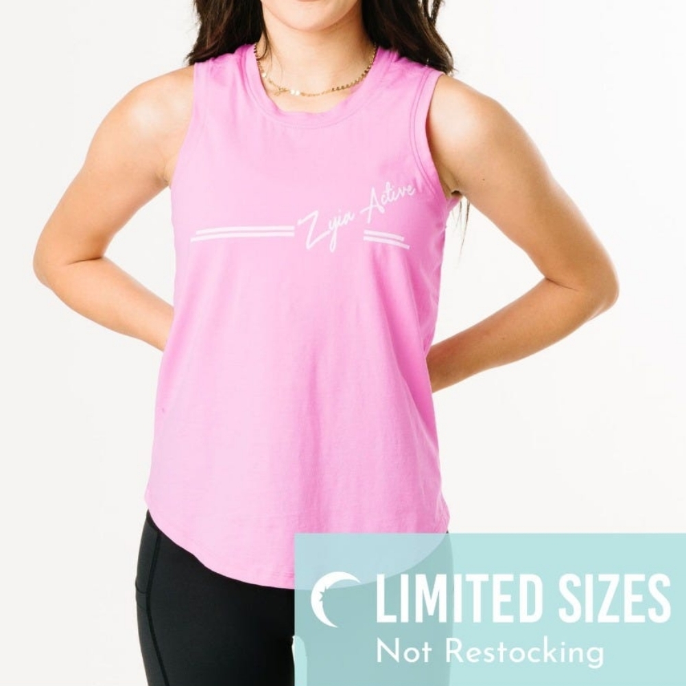 Retired ZYIA pink South Beach tank XXXL NWT